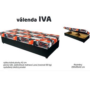 Čalouněná válenda IVA 1